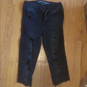 American eagle ripped Bermuda short size 8